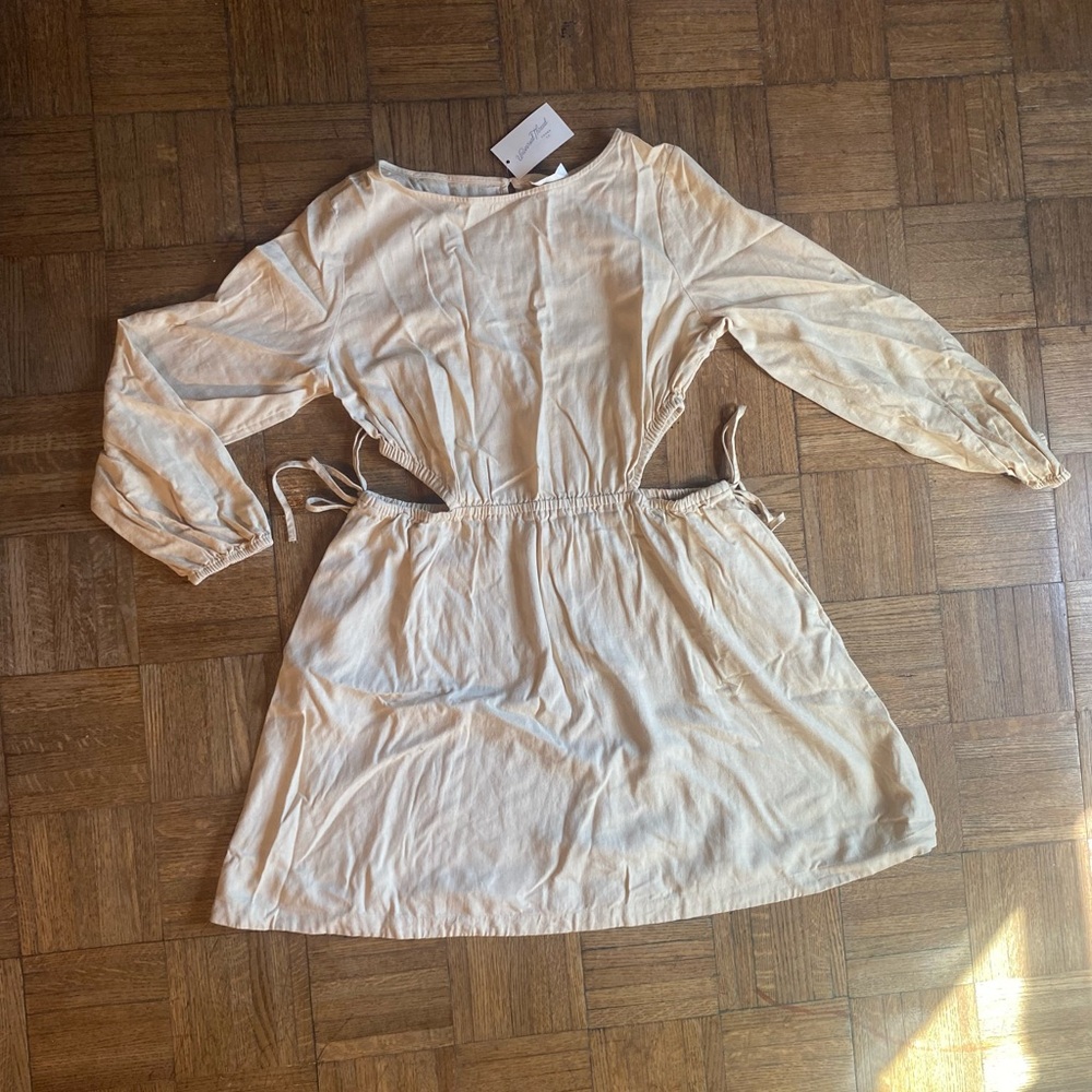 Universal Thread Tan Dress with Cut Outs